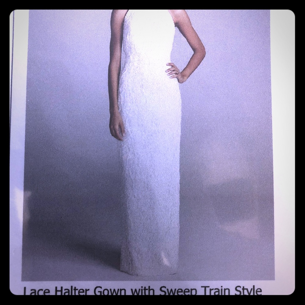 Ivory formal to semi-formal gown or dress